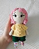 lalki Lalka z różowymi włosami 5