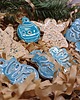 ozdoby choinkowe Komplet ceramicznych ozdób choinkowych 4