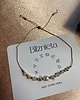 bransoletki na sznurku Bransoletka na jedwabnej nici kamienie naturalne Zodiak Bliźnięta 1