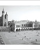 fotografia Fotografia z passe-partout; Rynek Główny w Krakowie 1