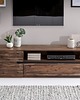 komody i szafki Szafka pod TV RTV Gracja akacja teak 170cm 2