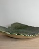patery i talerze Liście łopianu #4 - ceramiczny zestaw pater/talerzy 4