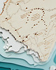 obrazy La Palma - Drewniana Mapa Wyspy 2