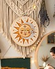 Ozdoby na ścianę Słońce i księżyc, light, haft w tamborku 20 cm 3