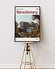 plakaty Minimalistyczny plakat Strasburg Francja 4