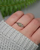 pierścionki - różne Pierścionek regulowany prehnit wire wrapping 2