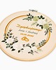 Ślub - inne Podziękowania ślubne, haft w tamborku 23 cm 4