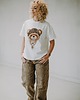 t-shirt damskie T-shirt oversize Elliott Teddy dla mamy cream 4