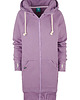 bluza z kapturem damska Bluza rozpinana Luzak Liliowy 1