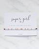 bransoletki na sznurku SUPER GIRL Morse Code Bracelet 2