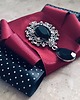 broszki Brosza  w kropeczki  w stylu glamour 6