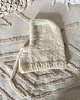 czapki damskie Kremowa balaclava boucle 1