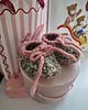 bielizna i piżamy dla dziewczynki Wełniane buciki bouckle dla noworodka PINK Newborn 1