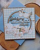 kartki scrapbooking Kartka z okazji narodzin synka (w kopercie) 2