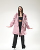 kurtki damskie Kurtka / płaszcz typu parka dusty pink 3