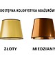 kinkiety Miedziany kinkiet ścienny w stylu industrialnym PUNA MIRROR 3