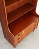 regały i półki Biblioteczka tekowa, duński design, lata 60, produkcja: Dania 3