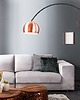 lampy podłogowe Lampa podłogowa loftowa Bow miedź marmur 210cm 1