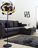 lampy podłogowe Lampa stojąca Impact Black Gold 170cm 1