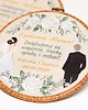 Ślub - inne Podziękowania ślubne, haft w oprawie ok 20 cm 2