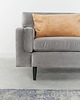 sofy i szezlongi Sofa HELSINKI szary welur, skandynawski design 3