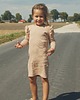 sukienki dla dziewczynki Sukienka Lena Beżowa 1