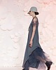 sukienki maxi damskie Pigeon assymetry 3