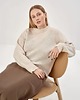 swetry damskie  WEŁNIANY SWETER FLORENCE milky 1