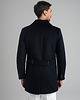 płaszcze i kurtki męskie Wełniany płaszcz dwurzędowy sortino granatowy 2