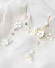 Biżuteria ślubna ELDERFLOWER romantyczne kolczyki z drobnymi kwiatami 4