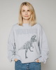 bluza bez kaptura damska Bluza Vintagesaurus Grey Sky 1