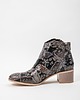 botki damskie BOTKI KWOBOJKI NA 5 CM KLOCKU - SKÓRA NATURALNA - MODEL 483 - KOLOR BOHO 3