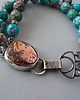 bransoletki srebrne -chryzokola i dolomit miedziany- 6