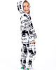 bluzy dla chłopców Bluza Zamek Chłopiec DR.CROW Logo Biała 1