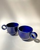 kubki i filiżanki Filiżanka, 220 ml  vintage retro [kobaltowa] 3