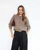 kardigany damskie Kardigan Greta taupe 1