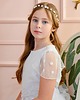wianki komunijne Wianuszek z kwiatkami Daisy 1