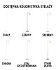 lampy podłogowe Elegancka lampa podłogowa do sypialni z abażurem w stylu glamour BOLIVIA GLAM 4