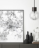 plakaty Mapa Katowic,  Plakat Katowice,  Mapy miast 1