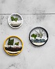 doniczki Zestaw  trzech doniczek ściennych Circle planter 3