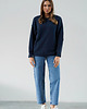 swetry damskie Sweter Cashmere Hug Deep Ocean 3