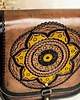 torby na ramię Torebka skórzana Salema mandala ręcznie robiona 3