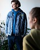 bluzy męskie Kangurka Męska Granatowy KRÓLIK z Uszami 2