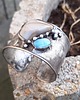 bransoletki wire wrapping Szarość, niebieskość - bransoletka regulowana 3