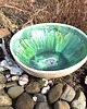 umywalki Umywalka zielona, umywalka nablatowa, umywalka ceramiczna, okragła 6
