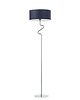lampy do pokoju dziecka Biało-różowa lampa podłogowa MORONI z włącznikiem nożnym 4