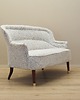 sofy i szezlongi Sofa biały melanż, włoski design, lata 60, produkcja: Włochy 5