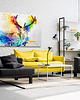 obrazy OBRAZ NA PŁÓTNIE -  JELEŃ ABSTRAKCJA  120x80cm 2