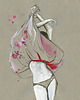 plakaty Plakat Sukienka Akt, 50x70 cm 1