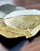 pojemniki na biżuterię Talerzyk dekoracyjny White & Gold Leaf 2